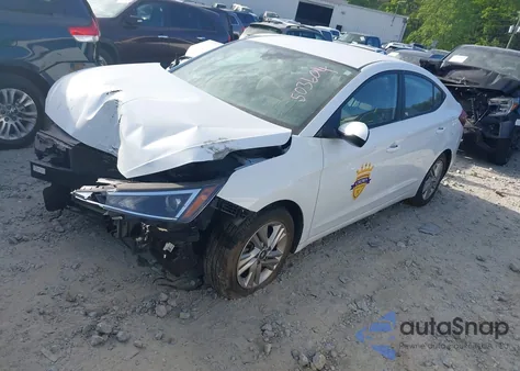 2020 Hyundai Elantra Sel z USA, uszkodzony, nr VIN 5NPD84LF2LH503604
